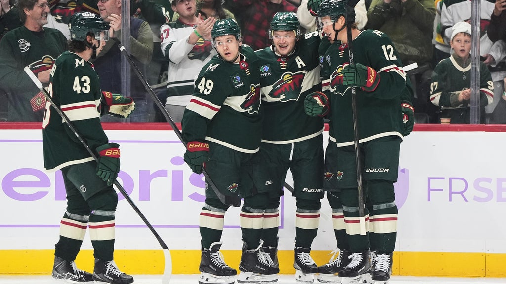 Kaprizov, Wallstedt lead Minnesota Wild to 2-1 victory over Columbus Blue Jackets — WCCO / CBS Minnesota, New Hope Sports news