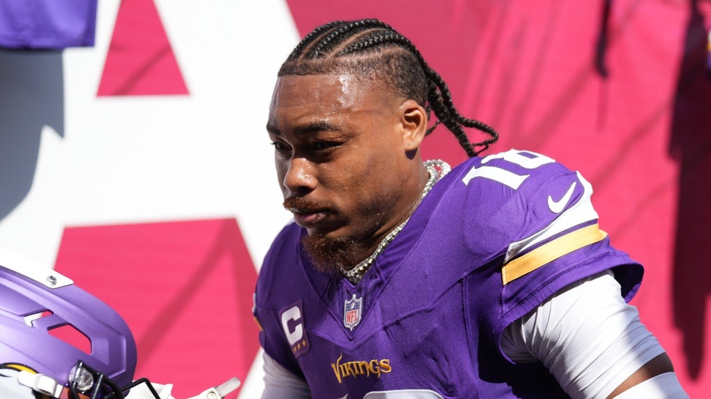 Vikings list wide receivers Justin Jefferson and Jordan Addison as questionable to play the Saints — KSTP 5, New Hope Sports news
