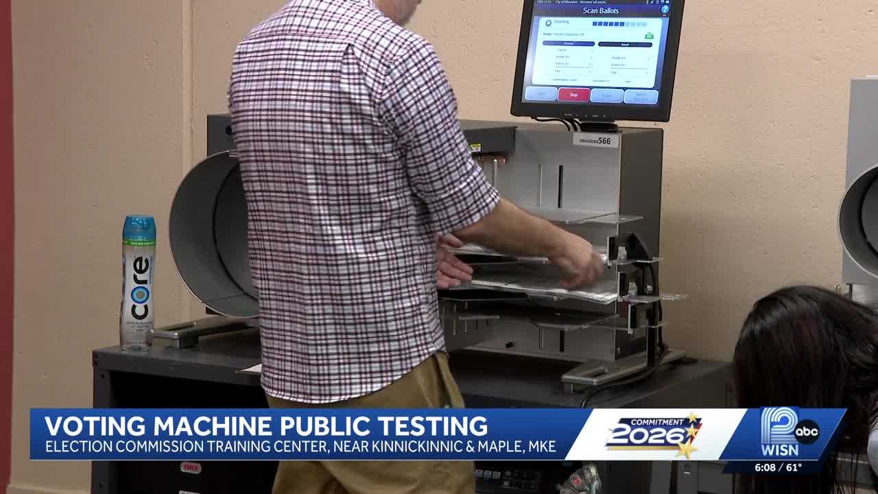 Milwaukee election officials test voting machines to prevent errors ahead of general election — WISN 12 Milwaukee, New Hope Community news
