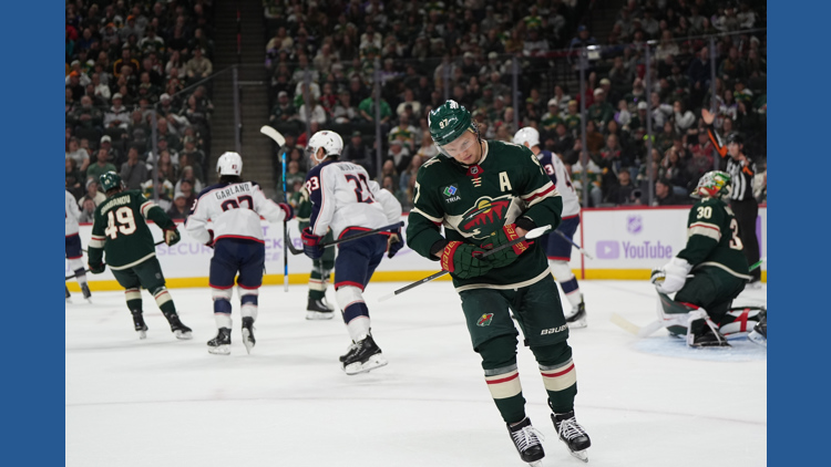 Kaprizov’s NHL-leading 10th goal lifts Wild past Blue Jackets — KARE 11 Sports, New Hope Sports news