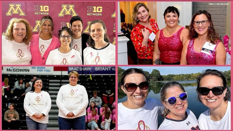 Firefly Sisterhood: Connecting breast cancer patients with mentors nationwide — KARE 11 Local, New Hope Community news