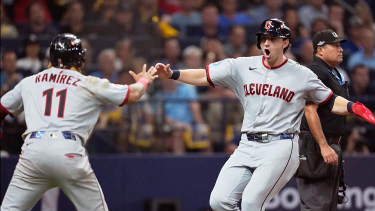 Chase DeLauter and José Ramírez lead the Guardians to a 7-3 win over the Rays in Game 1 of the ALCS — WTSP Sports Tampa Bay, New Hope Sports news