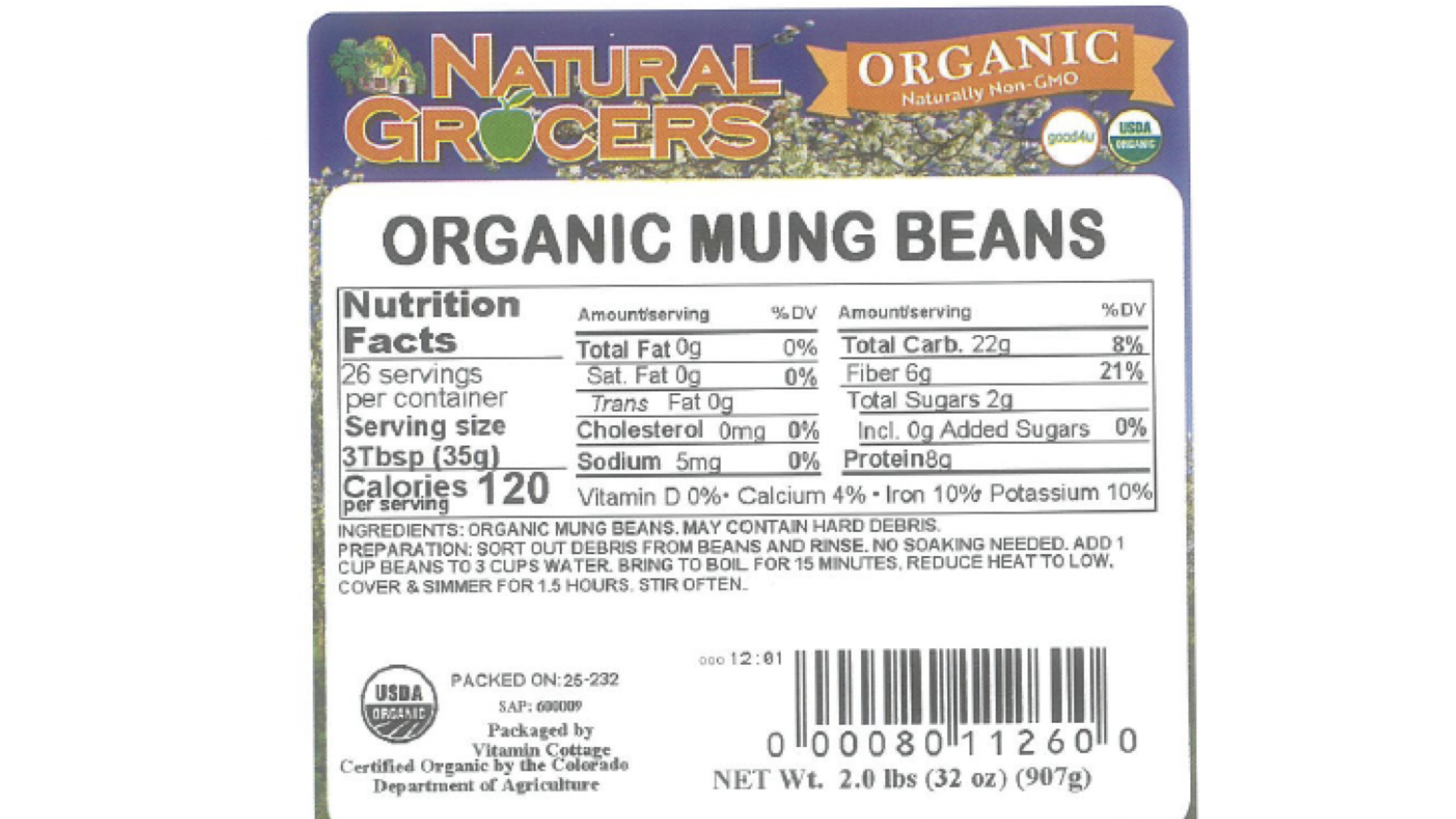 Mung beans recalled after glass fragments found in product — New Hope Business news