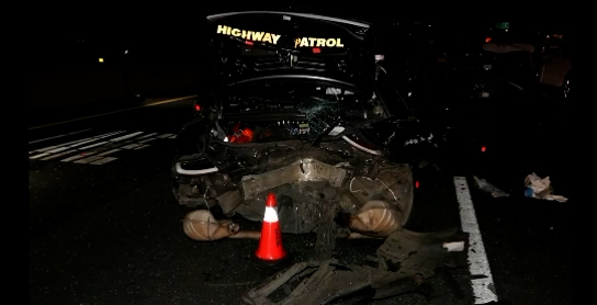 Dashcam: Tesla driver claims he was asleep on self-driving before hitting CHP cruiser, injuring 2 — FOX 9, New Hope Community news